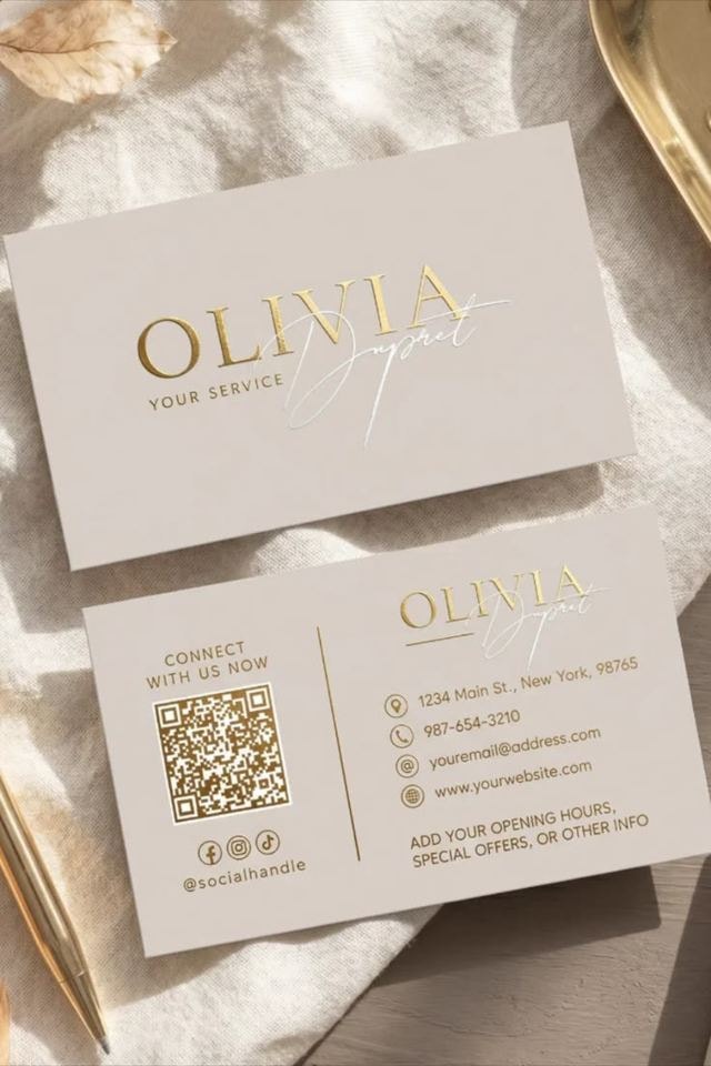 Business card design